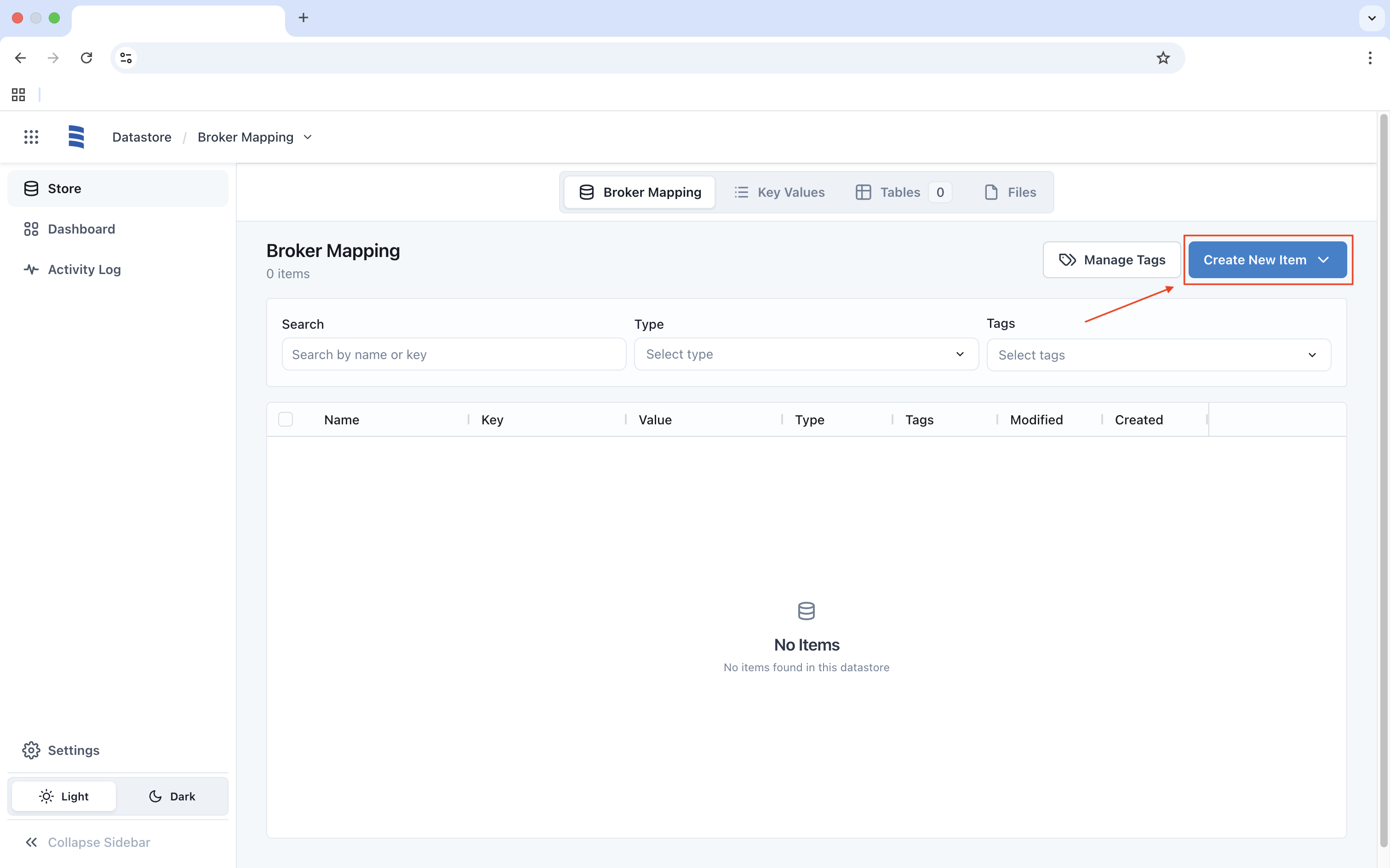 datastore