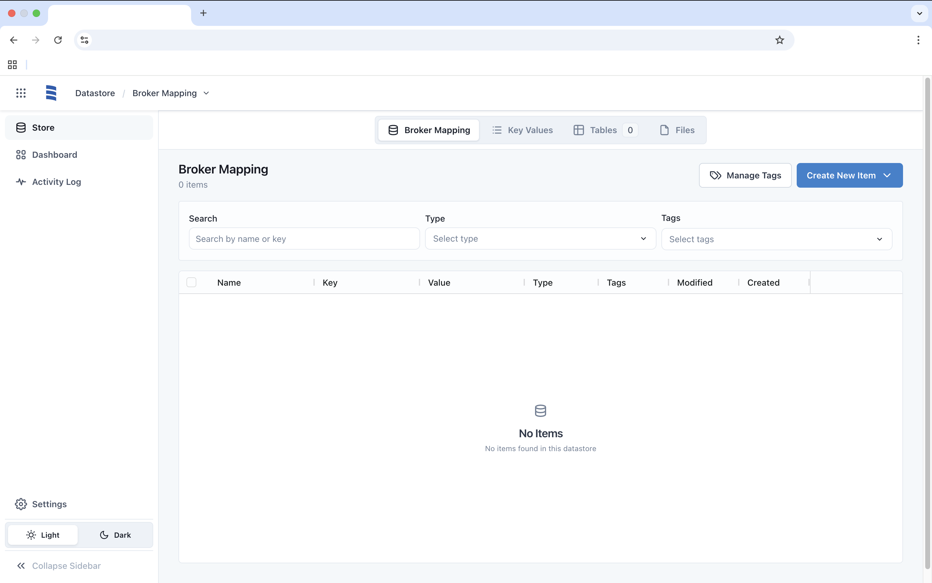datastore